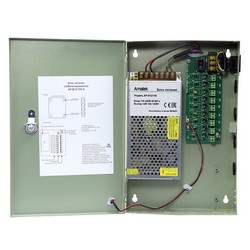 AP-B12/100-9 - блок питания 12В / 9 выходов по 1,1А стабилизированный, арт. 7000699 фото