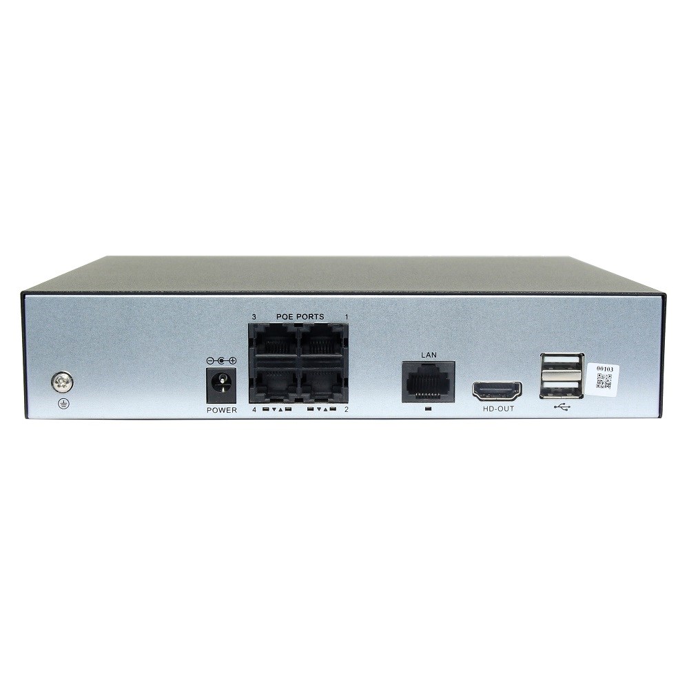 AR-N910PF - сетевой IP видеорегистратор (NVR), 4 порта PoE (до 8 Мп) 7000892 фото 2