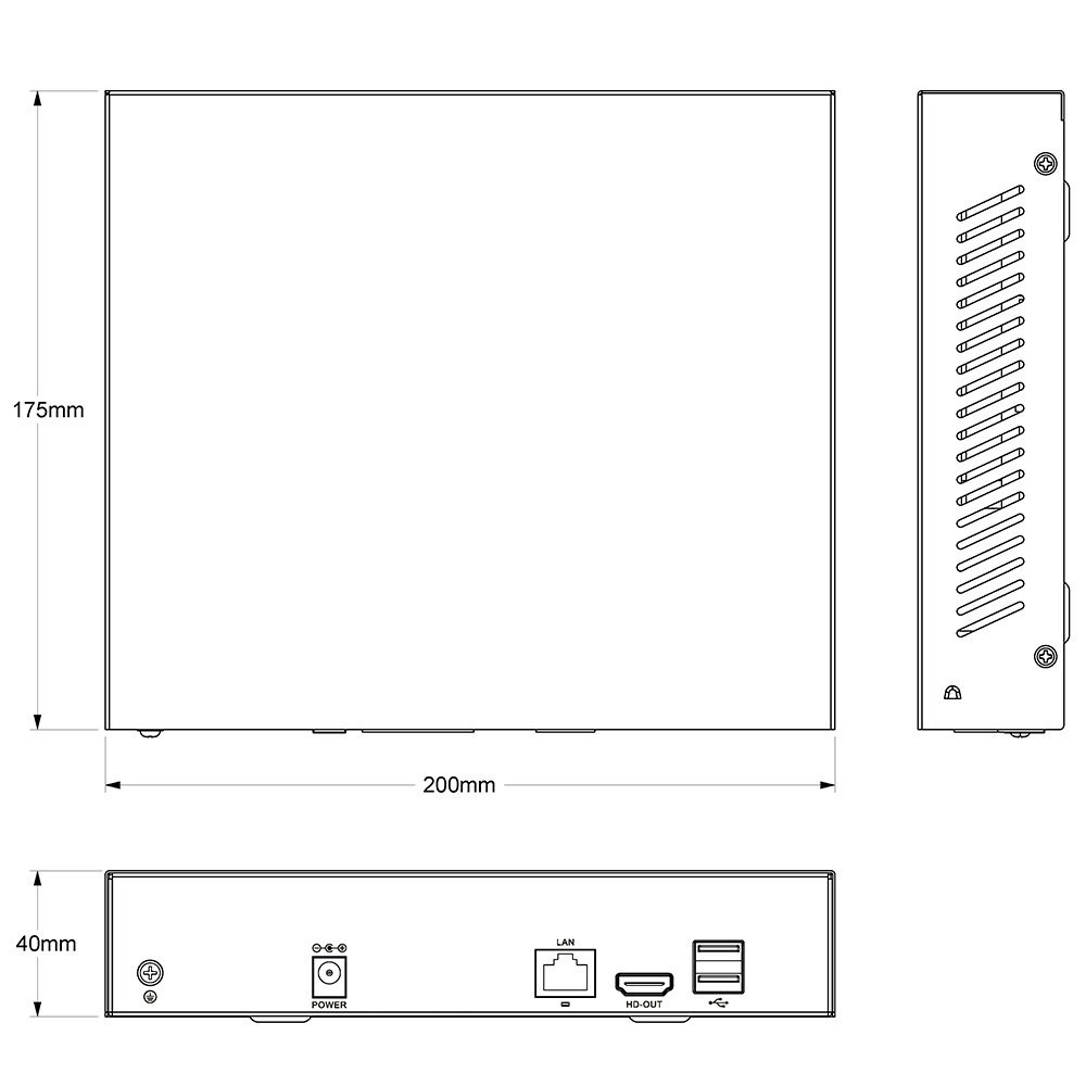 AR-N910F - сетевой IP видеорегистратор (NVR) до 8 Мп 7000905 фото 3