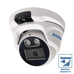 AC-IDV502MFSX - купольная IP видеокамера 5Мп с совмещенной подсветкой, арт. 7000861 фото