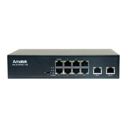 AN-S10P8G-150 - 10-портовый 100/1000 Мбит/с коммутатор с HiPoE до 150Вт, арт. 7000415 фото