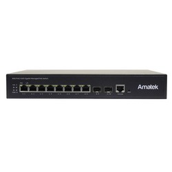 AN-SGM10P8A - 10-портовый гигабитный управляемый L2+ коммутатор с PoE до 120Вт, арт. 7000680 фото