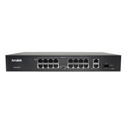 AN-S18P16 - 19-портовый 100/1000 Мбит/с коммутатор с POE до 300Вт, арт. 7000452 фото