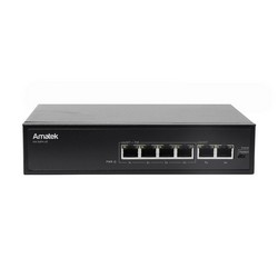 AN-S6P4-65 - 6-портовый 100 Мбит/с коммутатор с PoE до 65Вт, арт. 7000562 фото