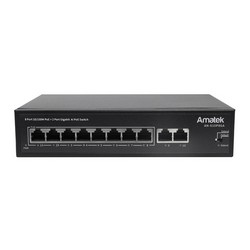 AN-S10P8GA - 10-портовый 100/1000 Мбит/с коммутатор с PoE+ до 120Вт, арт. 7000617 фото