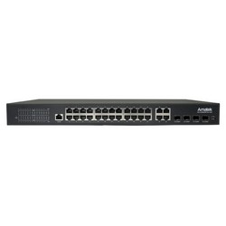 AN-SGM28P24-400 - 28-портовый гигабитный управляемый L2 коммутатор с HiPoE до 400Вт, арт. 7000928 фото