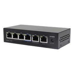 AN-PE42 - 6-портовый 100Мбит/с удлинитель PoE с питанием от PoE до 60Вт, арт. 7000734-1 фото